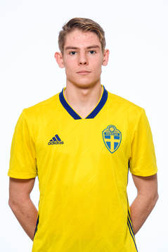 Alex Larsson i P16-landslaget