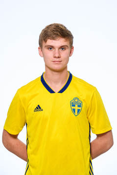 Nils Bertilsson i P16-landslaget