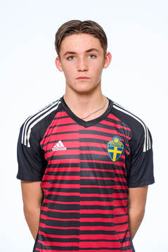 Noel Törnqvist, målvakt i P16-landslaget