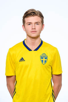 Niclas Bergmark i P16-landslaget