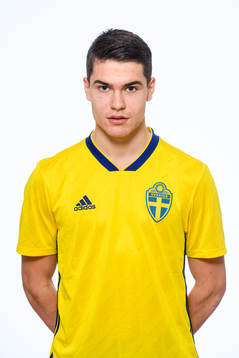 William Milovanovic i P16-landslaget