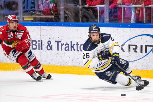 s Erik Brännström och Moras Kevin Gagné