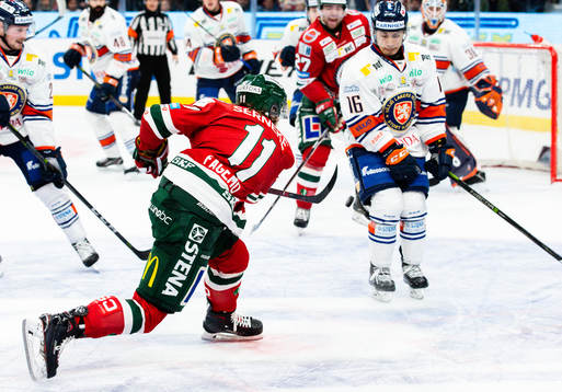 Frölundas Samuel Fagemo skjuter
