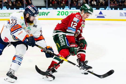 Växjös Roman Horak och Frölundas Max Friberg