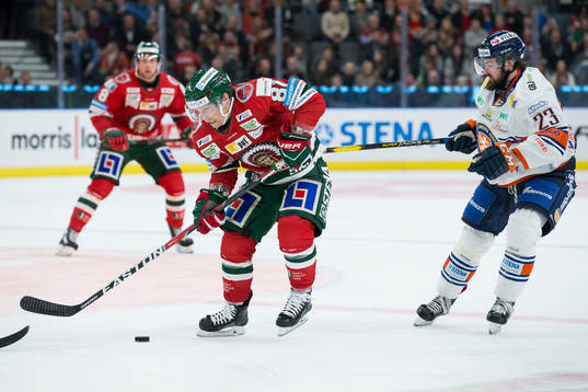 Frölundas Ryan Lasch och Växjös Roman Horak
