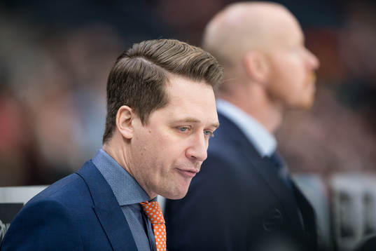 Växjös tränare Sam Hallam