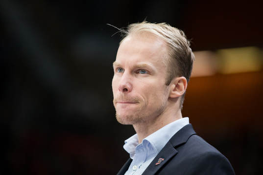 Frölundas assisterande tränare Johan Lundskog