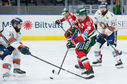 Frölundas Jonathan Sigalet mot Växjös Daniel Rahimi