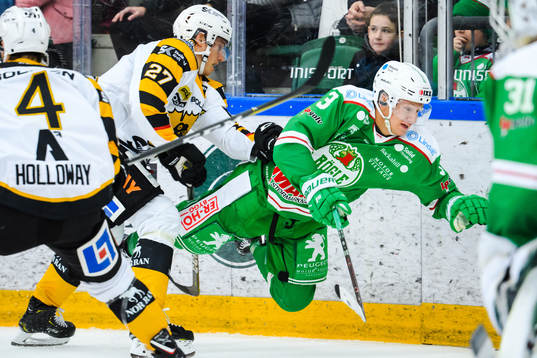 Skellefteås Robin Alvarez och Rögles Daniel Bertov