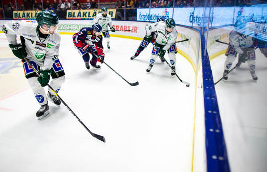 Färjestads Linus Johansson och Marcus Nilsson
