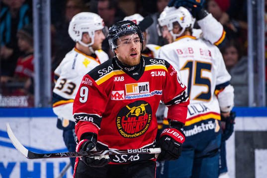 Luleås Johan Forsberg deppar