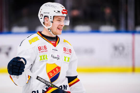 Djurgårdens Sebastian Strandberg deppar