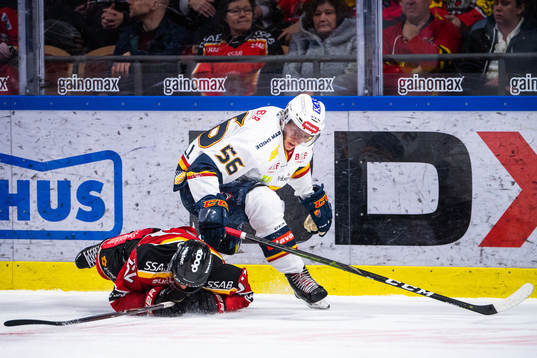 Luleås Karl Fabricius och Djurgårdens Robin Norell