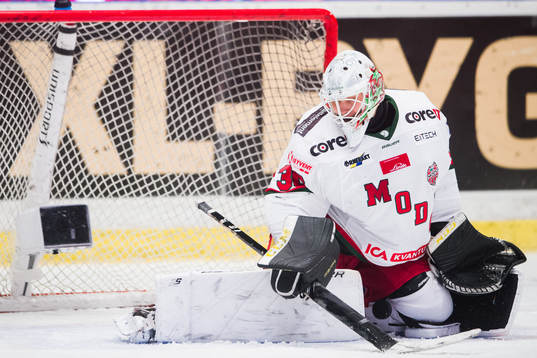 Modos målvakt Linus Lundin
