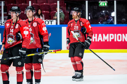Carl-Johan Lerby, Axel Wemmenborn and Jens Olsson of Malmö