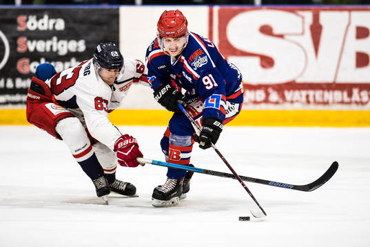 Bläddra bland fler bilder av Ishockey, Hockeyettan Södra, Tyringe - Hanhals