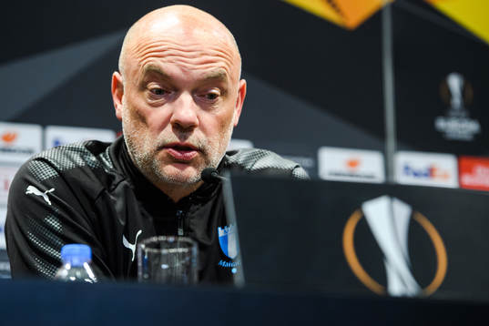 Head coach Uwe Rösler of Malmö FF
