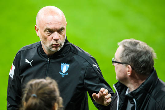 Head coach Uwe Rösler of Malmö FF