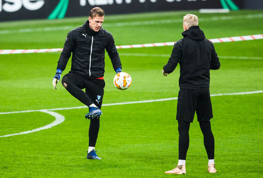 Goalkeeper Johan Dahlin of Malmö FF