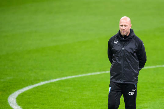 Assistant coach Olof Persson of Malmö FF