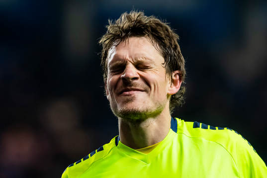 Jørgen Horn of Sarpsborg 08 reacts