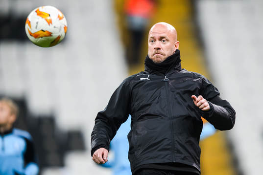 Assistant coach Olof Persson of Malmö FF