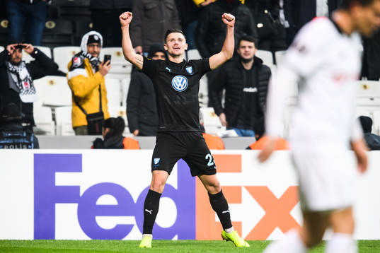 Marcus Antonsson of Malmö FF celebrates