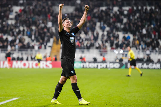 Marcus Antonsson of Malmö FF celebrates