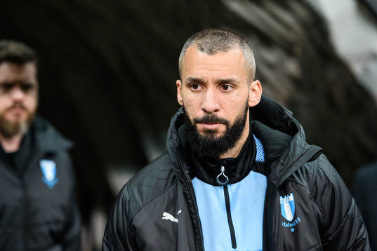 Guillermo Molins of Malmö FF prior to the Europa league
