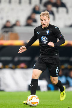 Oscar Lewicki of Malmö FF