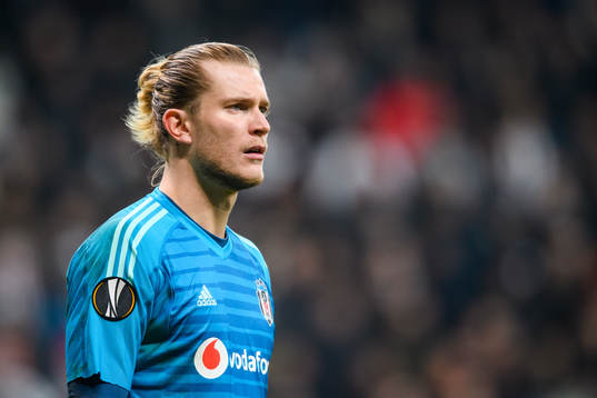 Goalkeeper Loris Karius of Besiktas