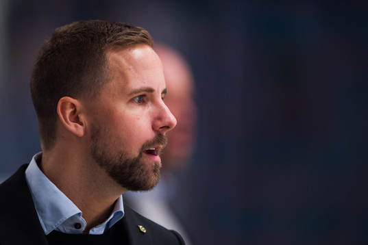 Panterns tränare Viktor Stråhle