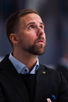 Panterns tränare Viktor Stråhle