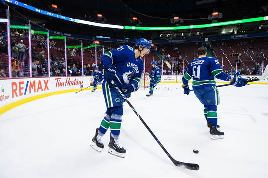 Loui Eriksson of Vancouver Canucks