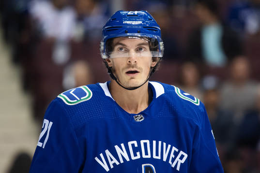 Loui Eriksson of Vancouver Canucks