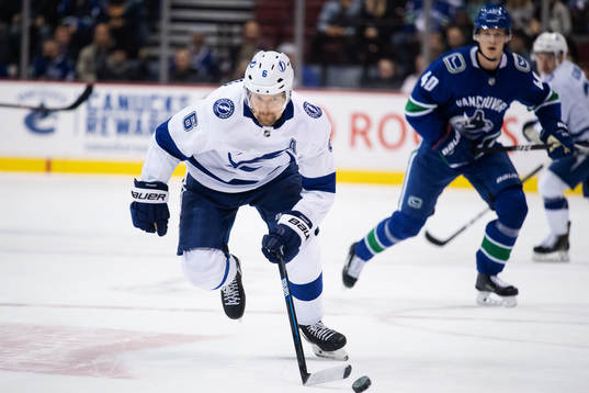 Anton Strålman of Tampa Bay Lightning