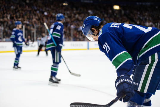 Loui Eriksson of Vancouver Canucks