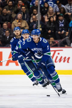 Loui Eriksson of Vancouver Canucks