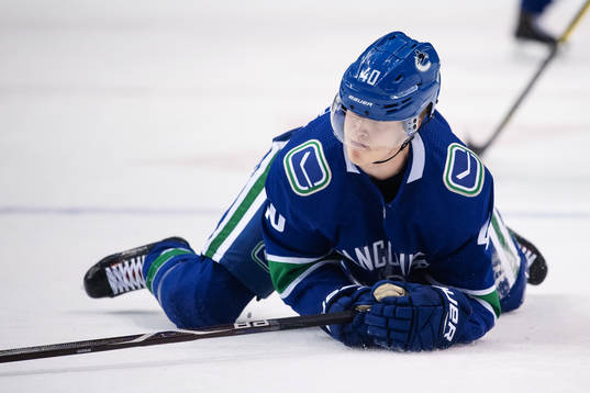Elias Pettersson of Vancouver Canucks