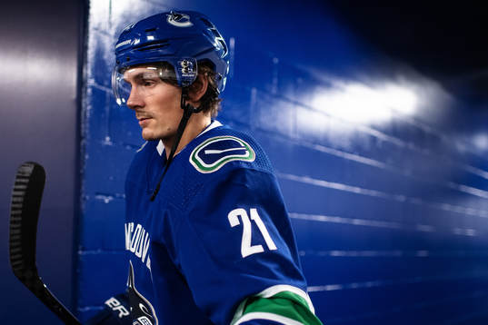 Loui Eriksson of Vancouver Canucks