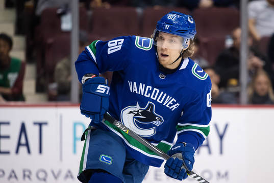 Markus Granlund of Vancouver Canucks