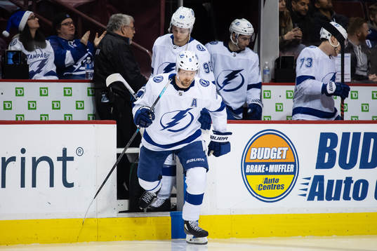 Anton Strålman of Tampa Bay Lightning