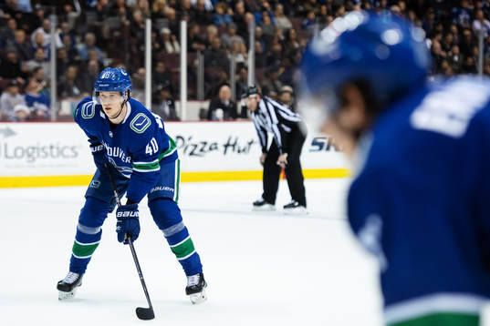 Elias Pettersson of Vancouver Canucks
