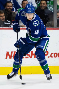 Elias Pettersson of Vancouver Canucks