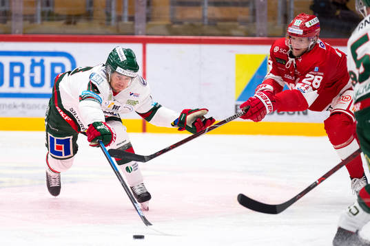 Frölundas Mattias Nörstebö och Timrås David Printz