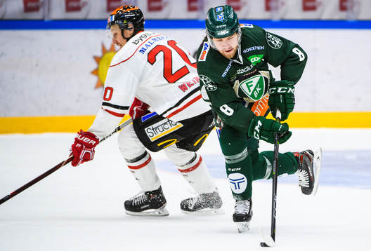 Örebros Marcus Weinstock och Färjestads Robin Press