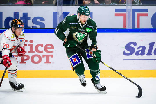 Örebros Jere Sallinen och Färjestads Ilari Melart