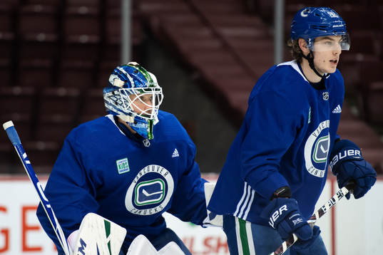 Jacob Markström and Adam Gaudette