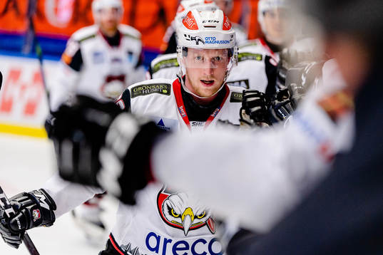 Malmö Redhawks Axel Wemmenborn jublar
