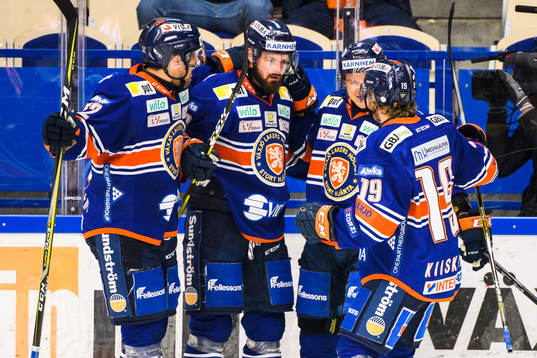 Växjös Arvid Lundberg, Roman Horak, Julius Junttila och